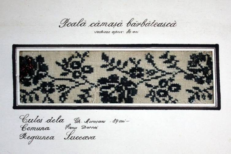 poala de camasa barbateasca, Bucovina, cca 1855