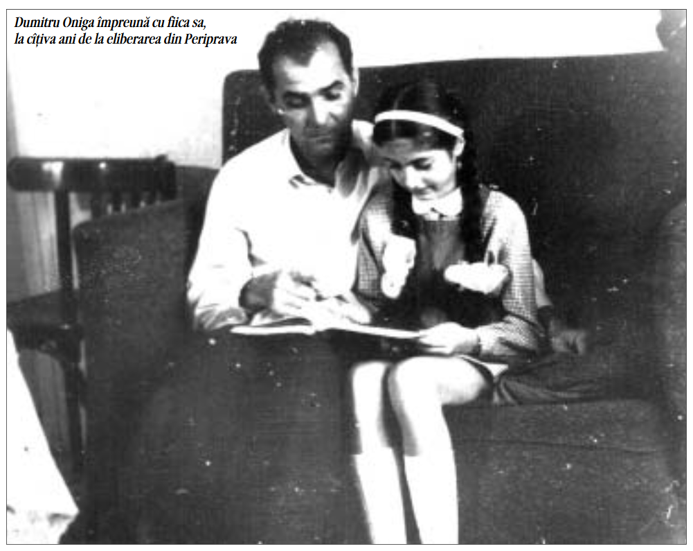 Dumitru Oniga cu fiica sa - dupa eliberarea de la Periprava - coperti_93 qxp - nr093 pdf(2)