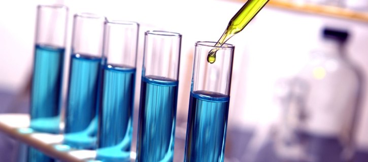 Laboratory Test Tubes in Science Research Lab