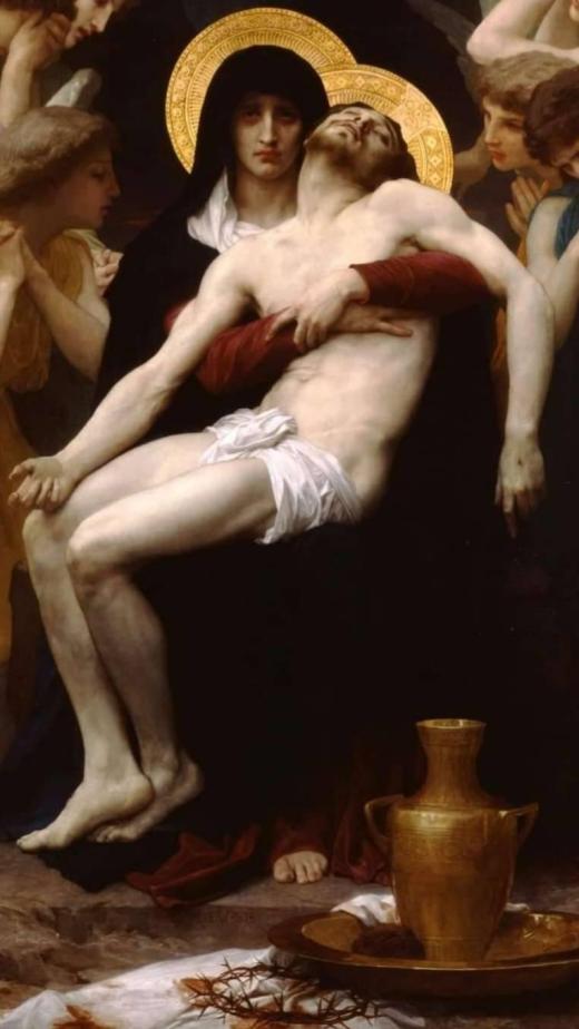 Hristos coborat de pe cruce